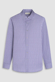 James Long Sleeve OoohCotton Shirt in Berry