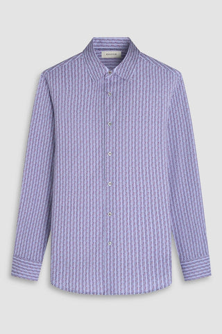 James Long Sleeve OoohCotton Shirt in Berry