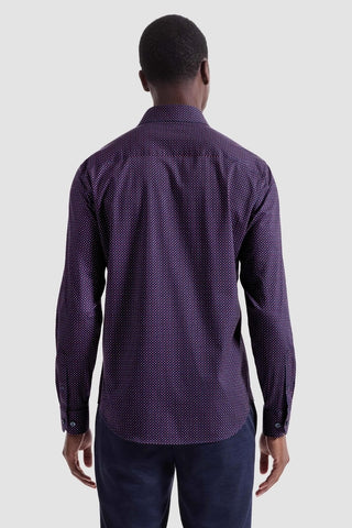 James Long Sleeve OoohCotton Shirt in Eggplant