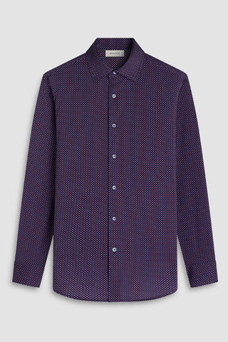 James Long Sleeve OoohCotton Shirt in Eggplant