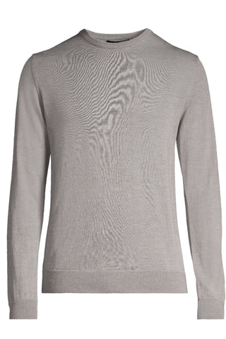 Long-Sleeved Crew-Neck Merin-Wool Sweater in 6 Colours