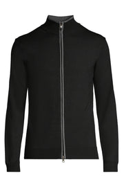 Long Sleeve Full Zip Sweater in 2 Colors