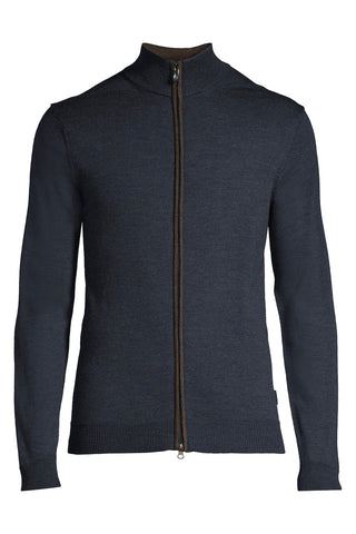 Long Sleeve Full Zip Sweater in 2 Colors