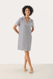 Rositta Jersey-Knit Dress in 2 Striped Patterns