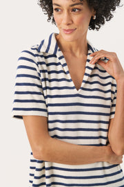Rositta Jersey-Knit Dress in 2 Striped Patterns