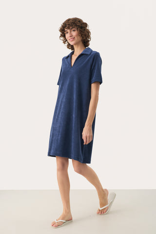 Rositta Jersey-Knit Dress in 2 Striped Patterns