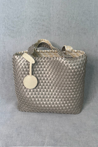 Reversible Tote Bag in Pattern