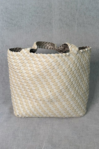 Reversible Tote Bag in Pattern