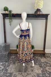 Easy Summer Dress in Navy