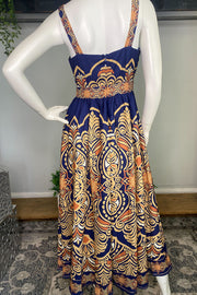 Easy Summer Dress in Navy