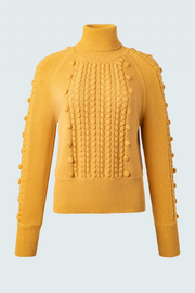 Multi-Textured Turtle Neck Sweater in 2 colours