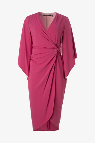 Draped Dress With Side Knot in 2 Colours