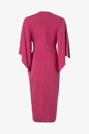 Draped Dress With Side Knot in 2 Colours