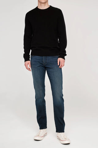 Nick Slim in Overdyed Knit (Dark Indigo)