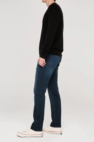 Nick Slim in Overdyed Knit (Dark Indigo)