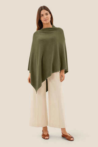 Farassia Poncho Top in 2 Colours