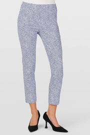 Rose Micro-Geo Print Stretch Pants in 3 Colours