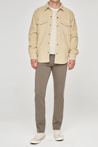 Hudson + Perry Shirt in Pale Oak Corduroy