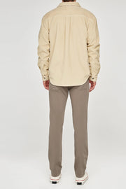 Hudson + Perry Shirt in Pale Oak Corduroy