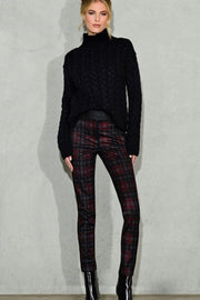 Nelly Pants in Red Tartan