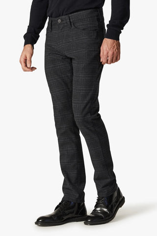 Cool Tapered-Legged Pant in Grey Checked