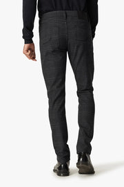 Cool Tapered-Legged Pant in Grey Checked