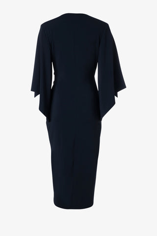 Draped Dress With Side Knot in 2 Colours