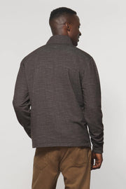 Hartford Heathered Quarter-Zip Pullover in 2 Colours