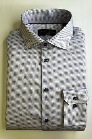 Long Sleeve Dress Shirt in Grape