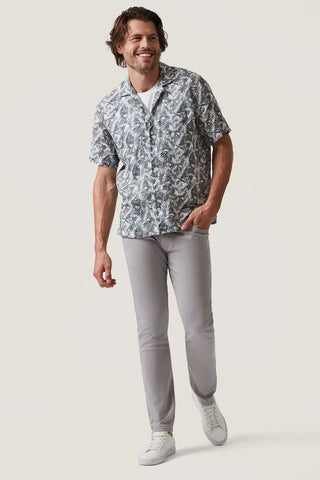 Cool Tapered Pant in Cement Twill