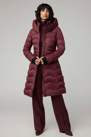 Lita Fit and Flare Lightweight Down Coat in 2 Colours