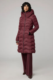 Lita Fit and Flare Lightweight Down Coat in 2 Colours