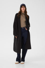Lenemai Long Cardigan in Black