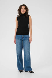 Lizza Rollneck Top in 2 Colors