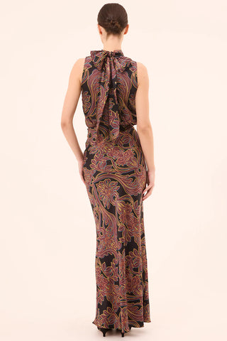 Luka Top in Floral Satin