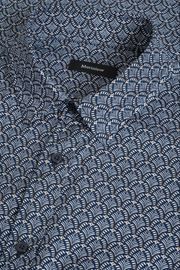Trostol Long-Sleeved Shirt With Fan Pattern in 2 Colours