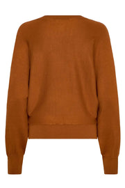 Dana Bat Sleeve Crew Neck Sweater in 2 Colors