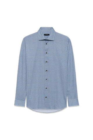 Marc Long Sleeve Casual Shirt in Dust Blue