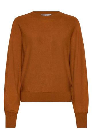 Dana Bat Sleeve Crew Neck Sweater in 2 Colors