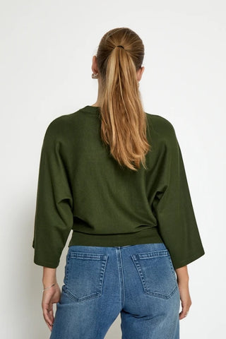 Tess Crew Neck Sweater in 2 Colors