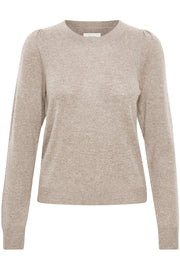 Evina Cashmere Crew-Neck Sweater in 4 Colours