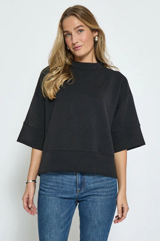 Dicette Short Sleeve Sweater in 2 Colours