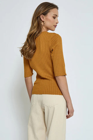 Tana Ribbed Pullover in 2 Colours