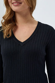 Tana Ribbed Pullover in 2 Colours