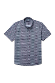 Lavender Palms Short-Sleeved Shirt