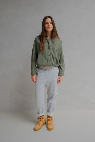 Blouse in Khaki