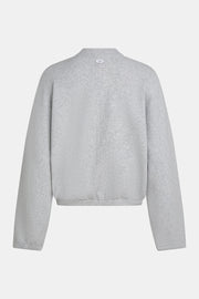 Cardigan in Grey Melange