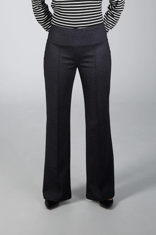 Pintuck Pull On Wide Leg Pant in 3 Colors