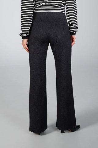 Pintuck Pull On Wide Leg Pant in 3 Colors