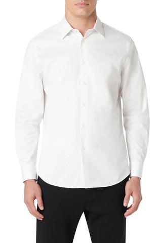 Julian Long-Sleeved Shirt in White